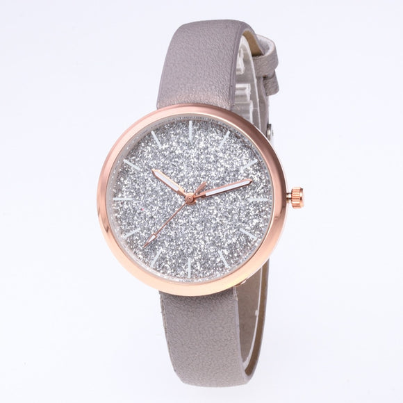 New Brand Female Clock Women Starry Sky Wristwatch Retro Ladies Quartz Watches High Quality Hand Clock