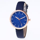 New Brand Female Clock Women Starry Sky Wristwatch Retro Ladies Quartz Watches High Quality Hand Clock