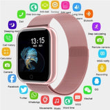 2019 Women Waterproof Smart Watch P70 P68 Bluetooth 4.0 Smartwatch For Apple IPhone xiaomi LG Heart Rate Monitor Fitness Tracker