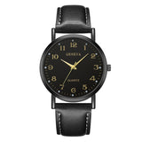 Quartz Watch Women Fashion Sport Watches Stainless Steel Case Leather Band Quartz Analog Wrist Watch Montres Femmes 2019 Luxe