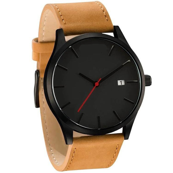 Men's Watch Fashion Watch For Men 2019 Top Brand Luxury Watch Men Sport Watches Leather Casual reloj hombre erkek kol saati