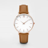 New Fashion Simple Women Watches Casual Ladies Leather Quartz Watch Watch Woman Clocks Vrouwen Zegarek Damski watch-watch