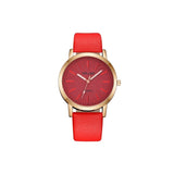 1PC Fashion Women Watches Ladies Watch Simple Leather Analog Quartz Wrist Quartz Clock for Womens Montre Femme