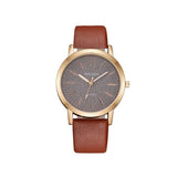 1PC Fashion Women Watches Ladies Watch Simple Leather Analog Quartz Wrist Quartz Clock for Womens Montre Femme