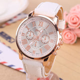 Hot Luxury Brand Leather Quartz Watch Women Men Ladies Fashion Bracelet Wristwatches Clock relogio feminino masculino