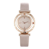 Luxury Women Watch Rose Gold Mesh Magnetic Buckle Personality Creative Wrist Watch Rotating Dial Ladies Business Casual Clock