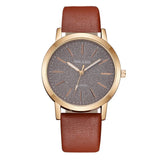 Dress Womens Watch Leather Bracelet Loose powder Fashion Multicolor Casual Business Ladies Quartz WristWatch Relogio Feminino