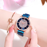 Women Watches 2019 Luxury relogio feminino Gold Top Brand Fashion Ladies Dress Wristwatch Women Clock Watch Relogio Feminino